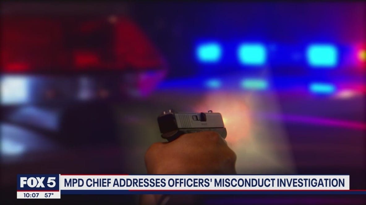 MPD chief addresses officers' misconduct investigation